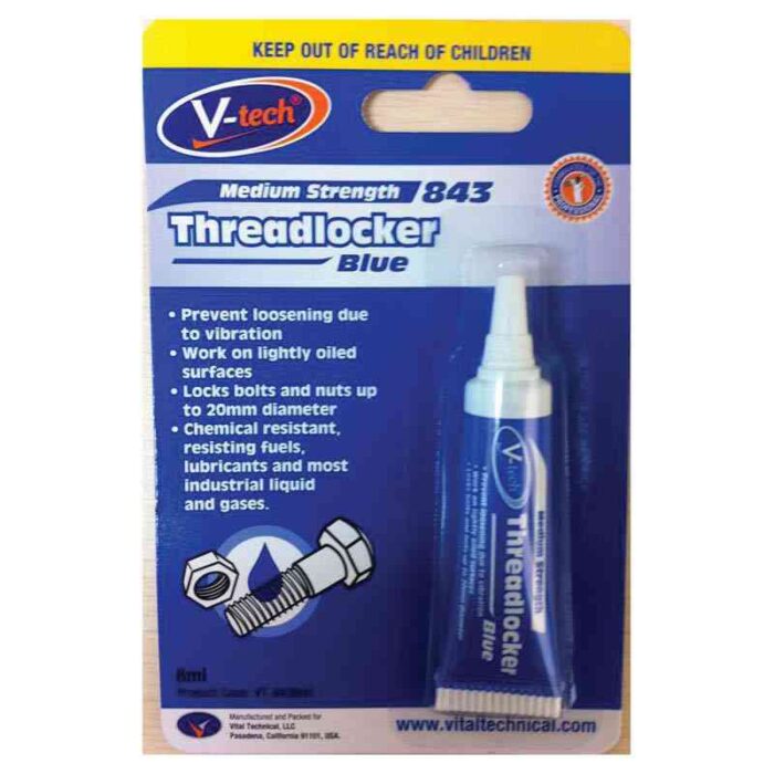 THREADLOCKER BLUE MEDIUM STRENGTH 1